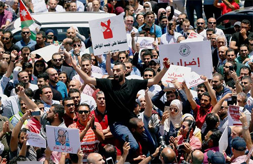 Protestas en Jordania Protestas en Jordania por el aumento de precios
